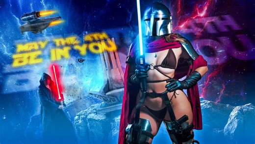 Team Skeet Selects - Blonde River Lynn Takes a Facial in Star Wars Parody | TXXX Exclusive