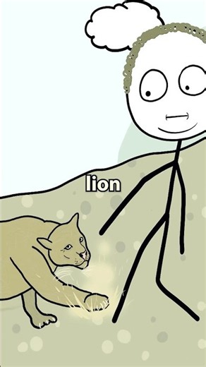 If a Mountain Lion Attacks You , Do This 🐅😧 #animals #wildlife #survival #outdoors