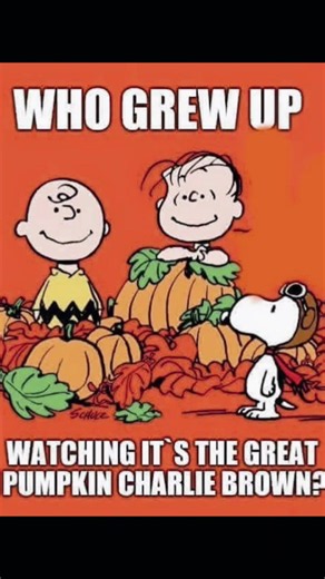 Watching the great pumpkin Charlie Brown today #thegreatpumpkin #pumpkin #cartoon #charliebrown #classiccartoons