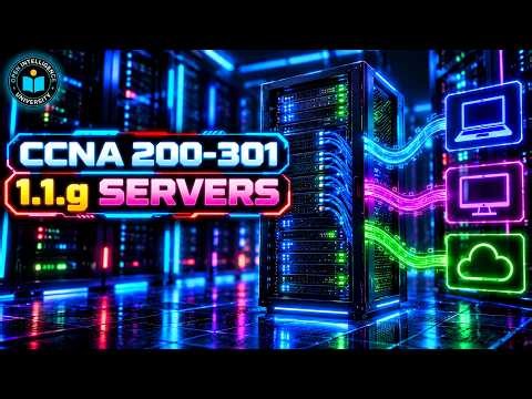 CCNA 200-301: Servers Explained + Packet Tracer Lab & Quiz | 1.1.g
