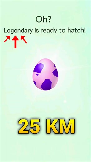 🤯✨️Legendary egg hatch in pokemon go is DREAM.