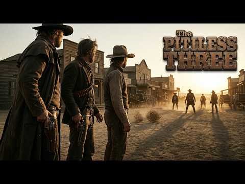 They Survive Their Own Brutal Vengeance | The Pitiless Three | Classic Western Action Movie