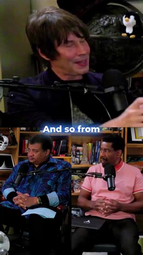 🤯 Mind-bending physics alert! Turns out the mathematical calculations describing Hawking radiation suggest it might be entangled *with itself*, a concept sometimes visualized with certain kinds of wormholes! 🌌 It's a complex picture—definitely *not* the standard Einstein-Rosen type—and the true interpretation remains a hot topic among the pros. Catch this fascinating moment from Brian Cox unpacking the fabric of spacetime with Neil deGrasse Tyson and Chuck Nice. What secrets does a black hole 