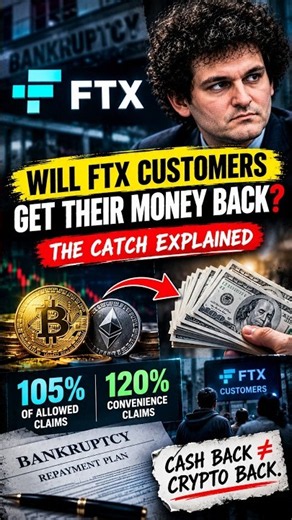 Will FTX Customers Get Their Money Back? 💰 The Catch Explained #Shorts