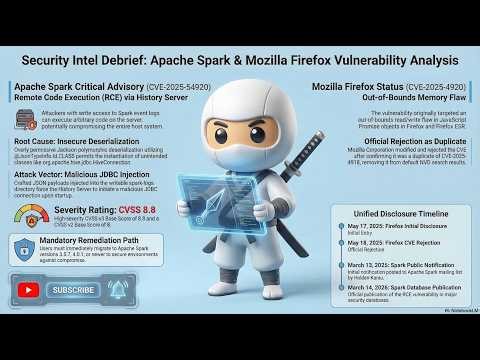 Weaponized Event Logs: Exploiting Apache Spark History Server (CVSS 8.8) #cybersecurity