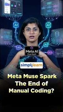 What Is Meta Muse Spark | Meta Muse Spark Explained: End of Manual Coding? | #Shorts | #Simplilearn