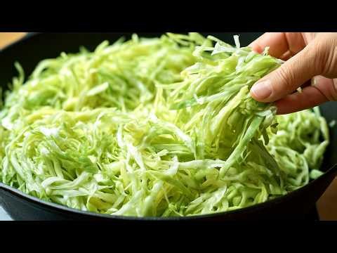 I make cabbage this way every weekend! A simple, tasty cabbage recipe!