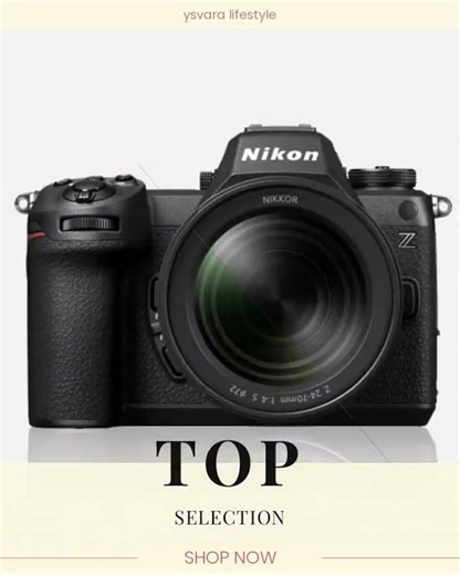 Nikon Digital Camera Z 6III Body - Full-Frame Mirrorless Camera with 24.5MP Sensor, 4K UHD Video,...