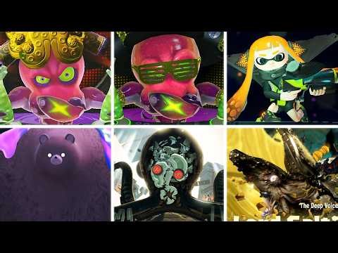 Evolution of - Final Bosses in Splatoon Games (2015-2026)