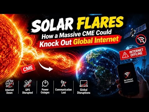 Solar Flares Explained | Could a Massive CME Shut Down the Internet?