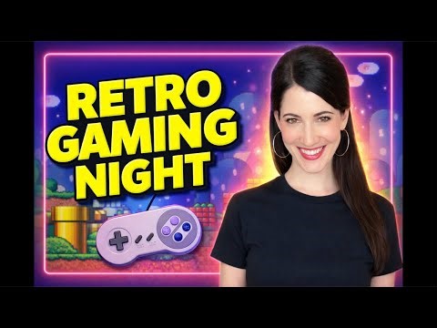 Retro Gaming Night! 🕹️🎉