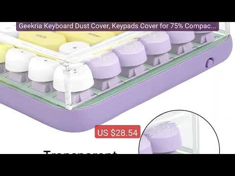 Geekria Keyboard Dust Cover, Keypads Cover for 75% Compact 84... — Amazing Value 2026 | Must Have!