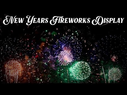 New Years Fireworks Display Live Stream 2026 🎆 Happy New Years Eve Fireworks With Vintage Jazz Music