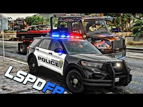 Playing GTA 5 As A POLICE OFFICER | GTA 5 Lspdfr Mod