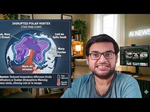 Why the US is Frozen Solid: The Polar Vortex "Leak" Explained ❄️