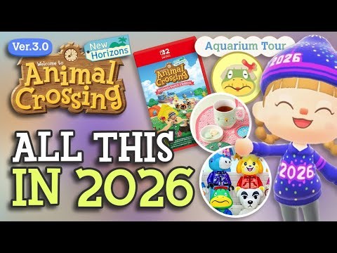 All THIS Happening for Animal Crossing in 2026!
