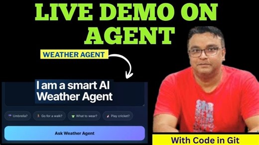 Build Your First AI Agent in Python Step by Step Tutorial with Live Demo