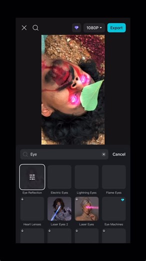 Sᴜɴɴʏ on Instagram: "Eye lighting Effect in cap cut tutorial 👁️✅"