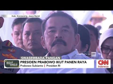 Presiden Prabowo Ikut Panen Raya - Right Angle