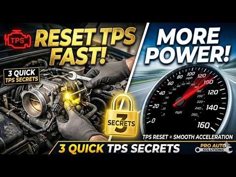 How to Reset Throttle Position Sensor: 3 Quick TPS Secrets | EXPLAINED FOR BEGINNERS0 | Podcast