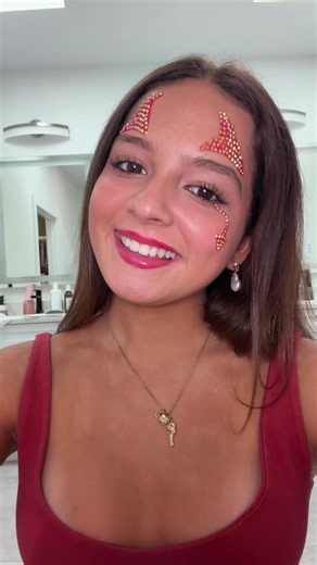 Bedazzled Halloween Makeup Tutorial — Devil Transformation