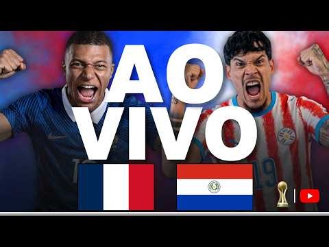 FRANÇA X PARAGUAI AO VIVO | JOGO AO VIVO | COPA DO MUNDO 2026 | FRANÇA AO VIVO COM MBAPPÉ E OLISE