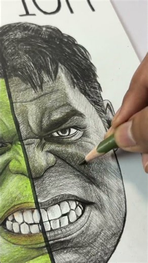 Hulk Drawing 🔥 | Spider-Man: Brand New Day Hulk | Realistic Drawing #shorts