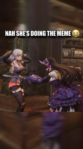 Sabrina Hit the Dodge Meme 😭 | GFL2 #Shorts #GFL2 #girlsfrontline2exilium