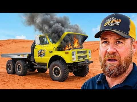 The Off-Road 6x6 Is On Fire... This Is REALLY Bad!
