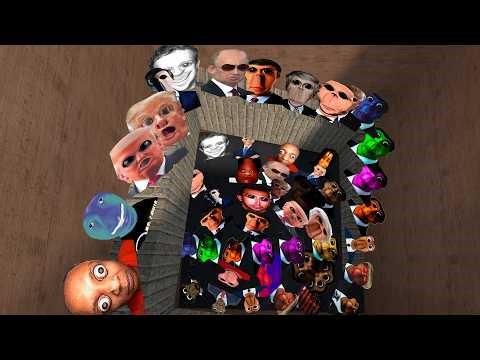 I Destroy Too Much Obunga Nextbots and Nextbots in the Maze | Garry's Mod!