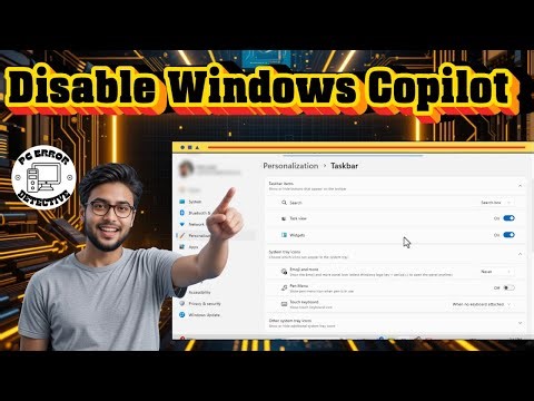 How To Turn Off Copilot In Windows 11 | Taskbar Removal (2025)