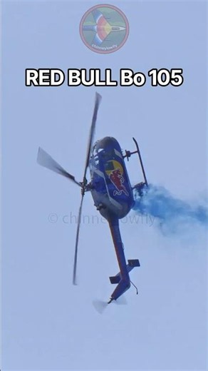Felix Baumgartner - Helicopter Aerobatics! - Red Bull Bo 105