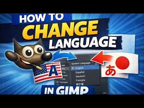 How To Change Language In GIMP