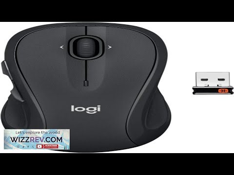 Logitech M510 Wireless Mouse Mouse for Laptop and PC with USB Unifying