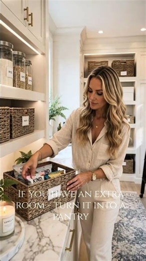 Beautiful Pantry Organization Ideas | Baskets, Jars & Kitchen Storage