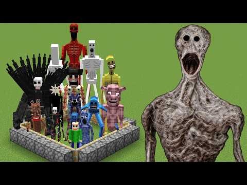 All Creepypasta and White Stranger Mods combined in Minecraft