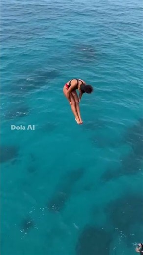 Fearless Female Cliff Diver 😱🌊 | Gravity Rush