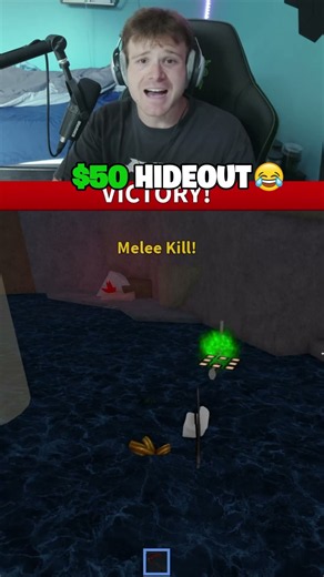 mm2 hideout $1 vs $1000 🤯