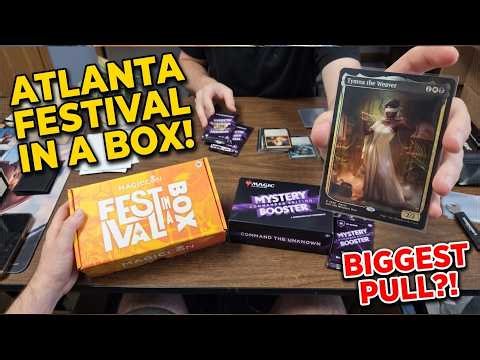 FESTIVAL IN A BOX ATLANTA UNBOXING - MYSTERY BOOSTER COMMANDER DEBUTS