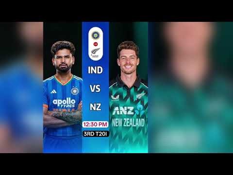 How to Watch IND vs NZ 3rd T20 Match Live? | TV Channel, Mobile App & DD Sports Details
