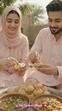Ali Fatima 's Village Style Homemade Pani Puri ❤️ | Traditional Desi Cooking ASMR