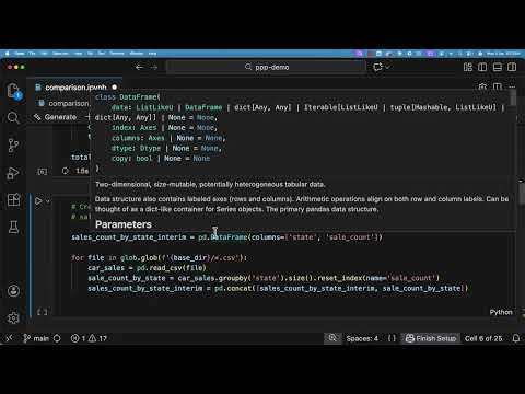 085 Large Data Processing using Pandas