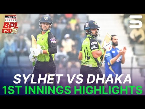 1st Innings Highlights | Sylhet Titans vs Dhaka Capitals | Match 09 | BPL 2025-26 | M3Z1K