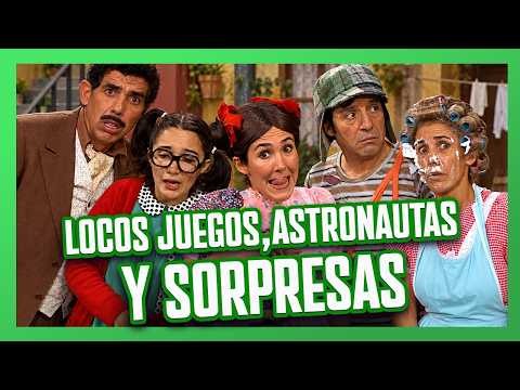 TRAVESURAS de El Chavo del 8: Astronautas, sorpresas, bomberos, escuelita, juguetes y más...