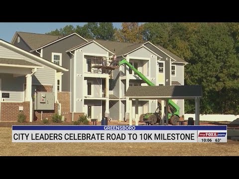 Road to 10,000 achieves milestone, announces 6 new projects in Greensboro