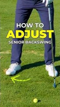 The Backswing Fix Every Senior Golfer Needs #golf #golfcoach #technique