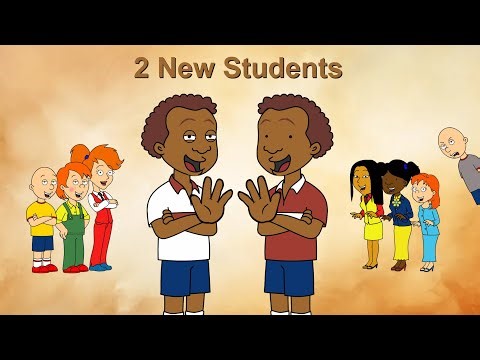 Caillou Gets Ungrounded: 2 New Students