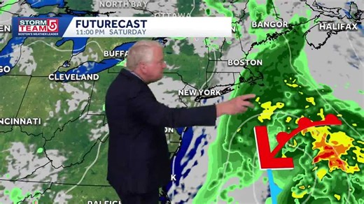 Video: Weekend showers, warmer and drier next week