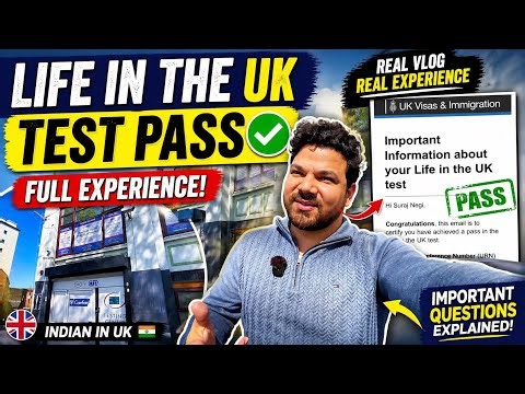Life in the UK Test 2026 | Full Vlog + Top Questions + My Experience #indianinuk #lifeinuk