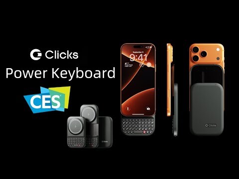 Clicks Power Keyboard: Universal Physical Keyboard for Any Phone